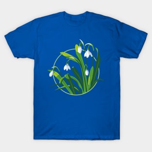 Snowdrop Flowers T-Shirt